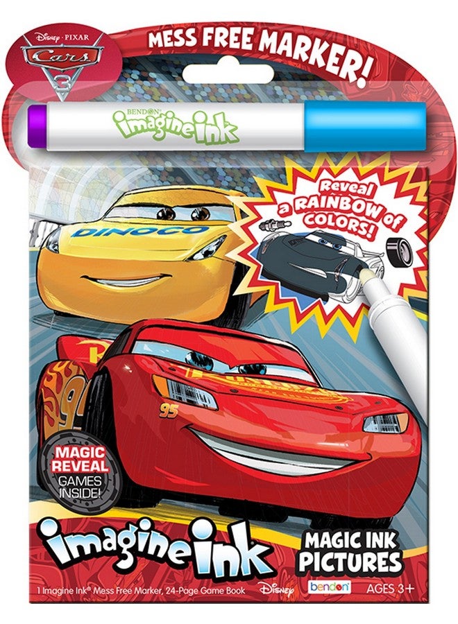 Bendon Bundle Of 3 Imagine Ink Magic Pictures Activity Books Cars 3 Justice League And Transformers: Robots In Disguise - Image 3