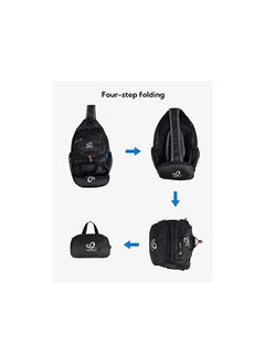 WATERFLY Brusttasche Sling Bag Klein: Faltbarer Herr Crossbody Bodybag Crossbag Slingbag Crossover Single Chest Rucksack Schultertasche Schulterrucksack Cross Body Herren Damen Reisen Wandern - pzsku/ZDD34CC6579A2F6B0C8F4Z/45/_/1738405117/3d097dd8-395f-4071-a196-90852be4446c