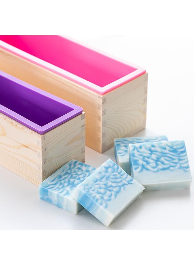 Bluejw Rectangular Cold Soap Mold Silicone Mold DIY Handmade Soap Toast Thickened Silicone Mold With Lid - Image 4