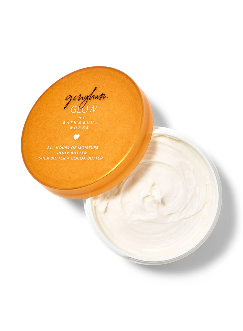 باث آند بودي وركس زبدة الجسم المخفوقة برائحة جينجهام جلو من باث آند بودي وركس، 185 جم - Image 2