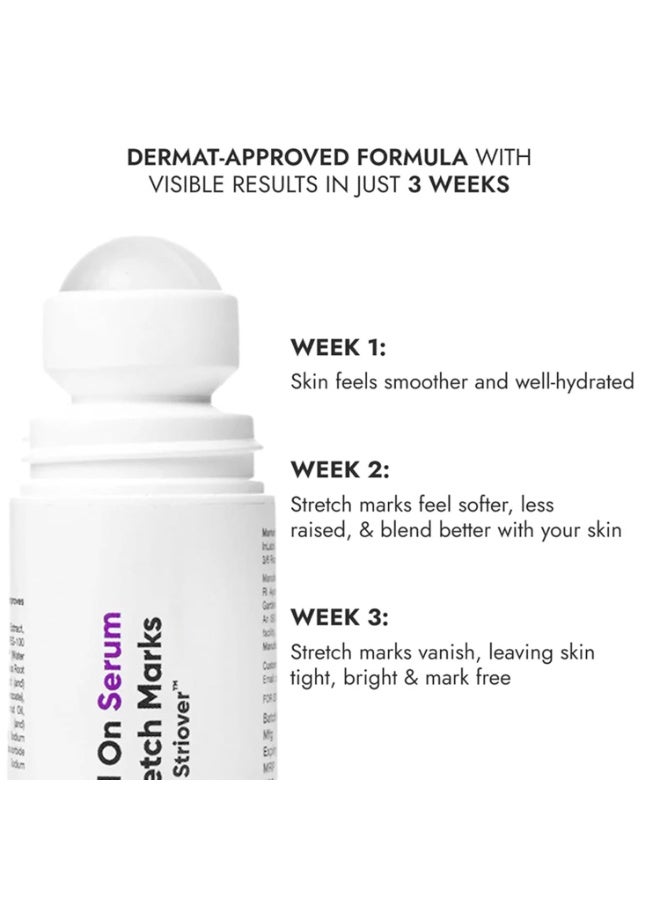 "كوز آي كيو" سيروم كوز-آي كيو لإزالة علامات التمدد ٨٠ مل | مع ستريوفر | إزالة الندبات | توحيد لون البشرة | جميع أنواع البشرة | عبوة ٦٠ يومًا - Image 4