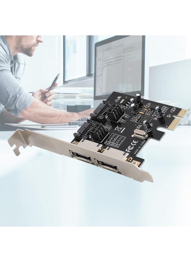 PCIE to 3.0 SATA Riser Card for Windows 2000/XP 32-bit/XP 64-bit/Server2003/Vista/Linux/Mac OS
