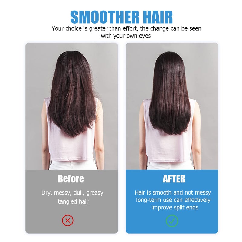 Ancable Travel Folding Hair Brush, Collapsable Portable Pocket Boar Bristle Hair Brush for Thin Thick Hair, Mini HairBrushfor Men Women Kids Thick Thin Curly Straight Wet Dry Hair Restore Shine - Image 3