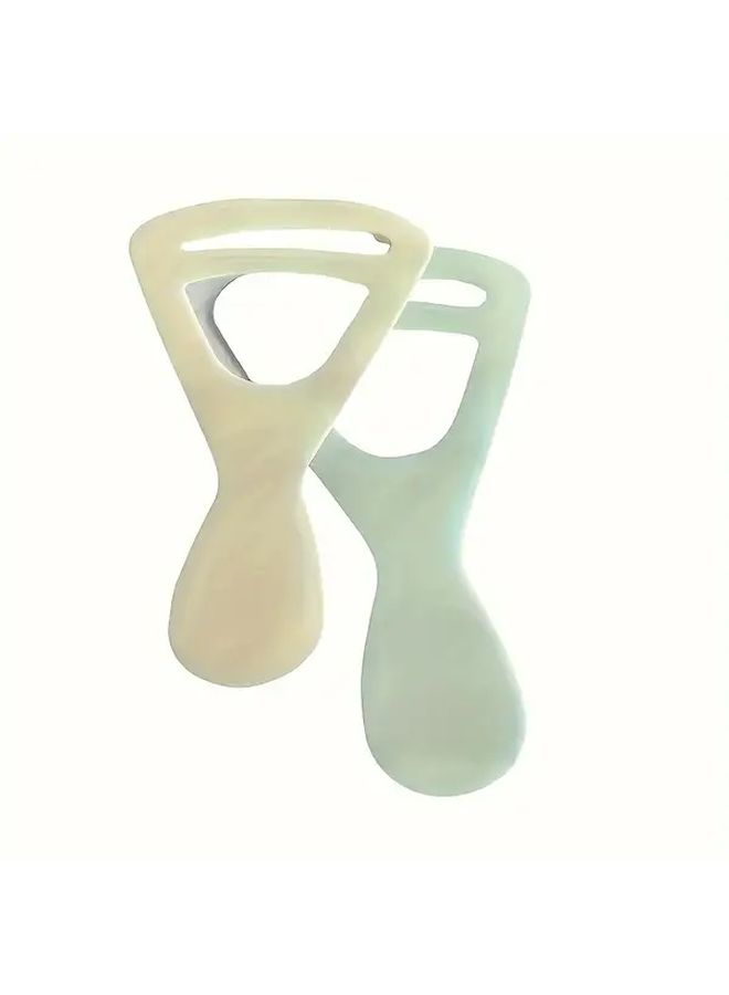 2 Pcs Silicone Eyebrow Shaping Stencil Reusable Natural Arch Brow Template Guide - Image 5