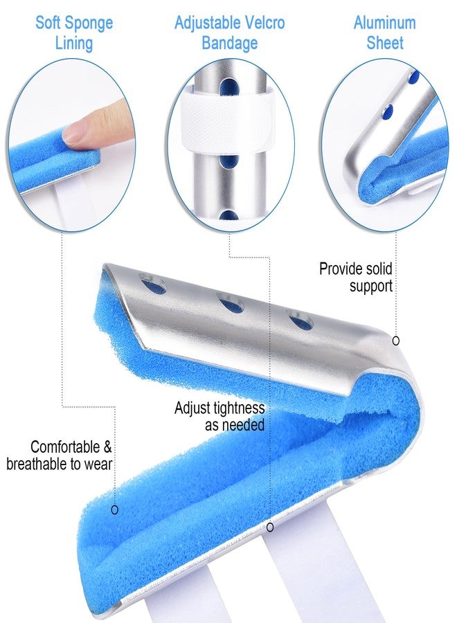 Sopito Finger Splint, 2pcs Finger Support Brace for Arthritis Knuckle Immobilizationm, Middle Size - Image 5