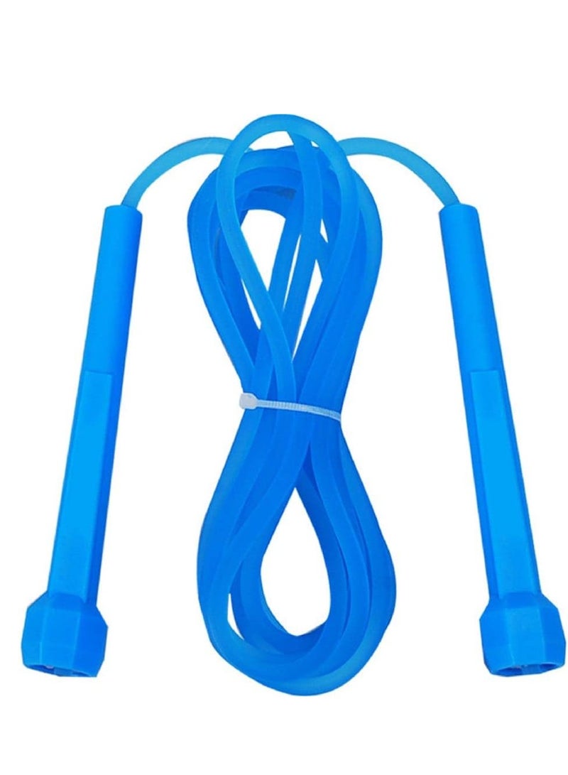 سبال حبل القفز بتصميمات ملونة لطيفة بطول 9 أقدام قابل للتعديل بجودة PVC مناسب للياقة الأطفال والكبار - Image 1