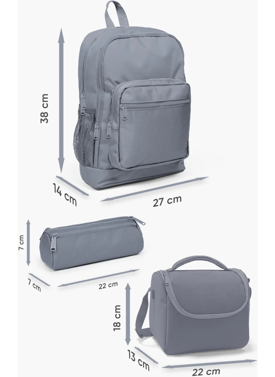 CORAL HIGH Kids Lavender 3-Piece School Bag Set SET0123703