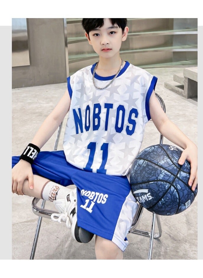 KUYING New Children's Basketball Suit Set  - Image 4