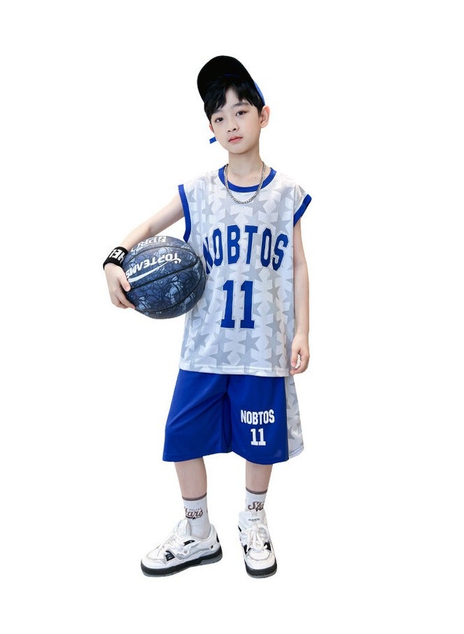 KUYING New Children's Basketball Suit Set  - Image 1