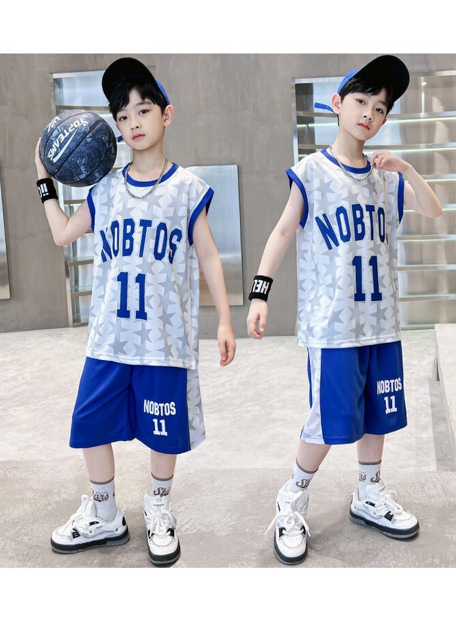 KUYING New Children's Basketball Suit Set  - Image 2