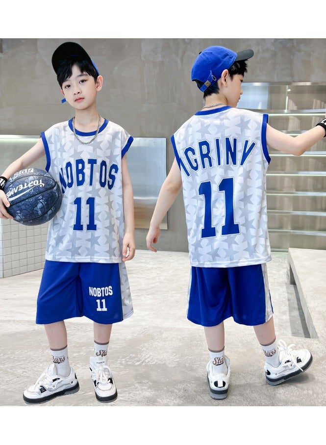 KUYING New Children's Basketball Suit Set  - Image 3