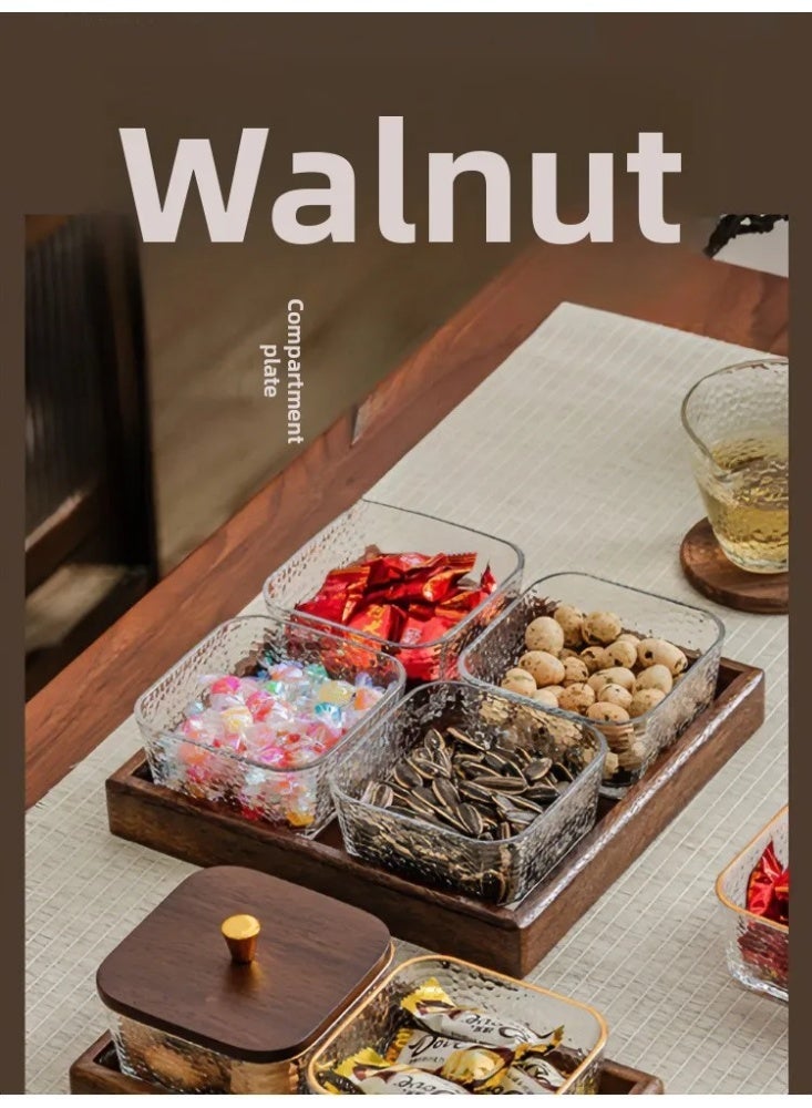 Airtight Dry Fruit Serving Tray with Locking Lid - For Dates, Nuts, Baklava - Image 4