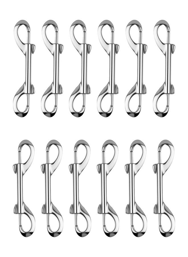 Heran Double Ended Bolt Snaps,12 PCS 3.4 Inch Alloy Trigger Clips for Key Chains, Leashes,Collars - Image 1