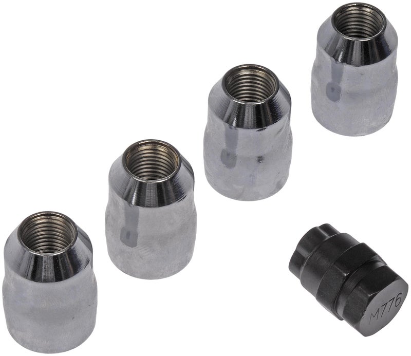 Dorman 711-621 Wheel Nut Lock Chrome Duplex Acorn M14-1.50 Compatible with Select Models, 4 Pack - Image 1