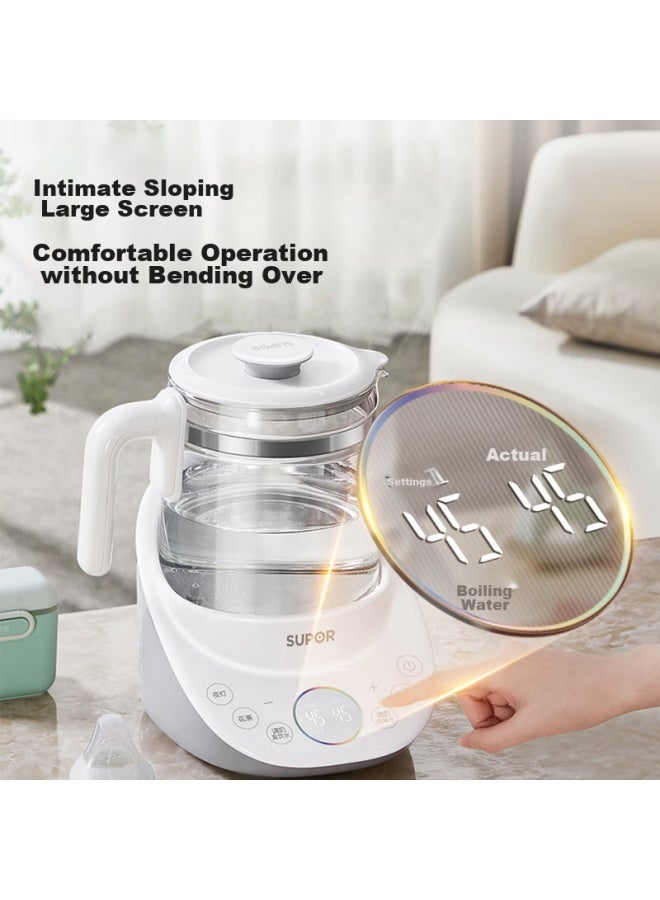 Supor Constant Temperature Kettle, Baby Formula Maker, Home Glass Health Pot, Multifunctional Milk Powder Maker, Bw10 - Image 5