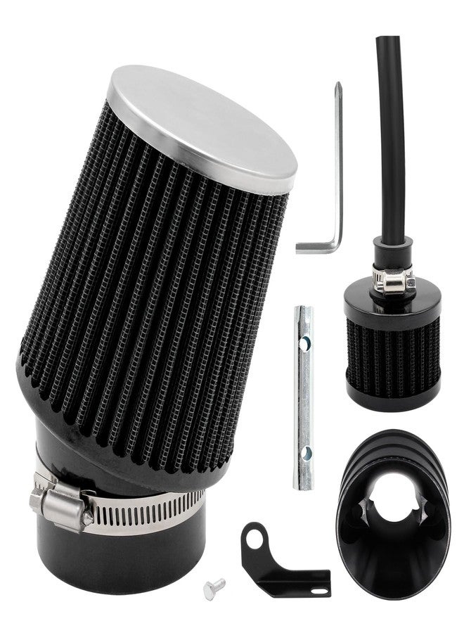 KTUMININV Upgraded Mini Bike Air Filter Adapter Kit for Predator 212cc Coleman CT200U CT200U-EX BT200X KT196 224cc 196cc 6.5hp Hond* GX160 GX200 Engine Go Kart Performance Parts - Image 1