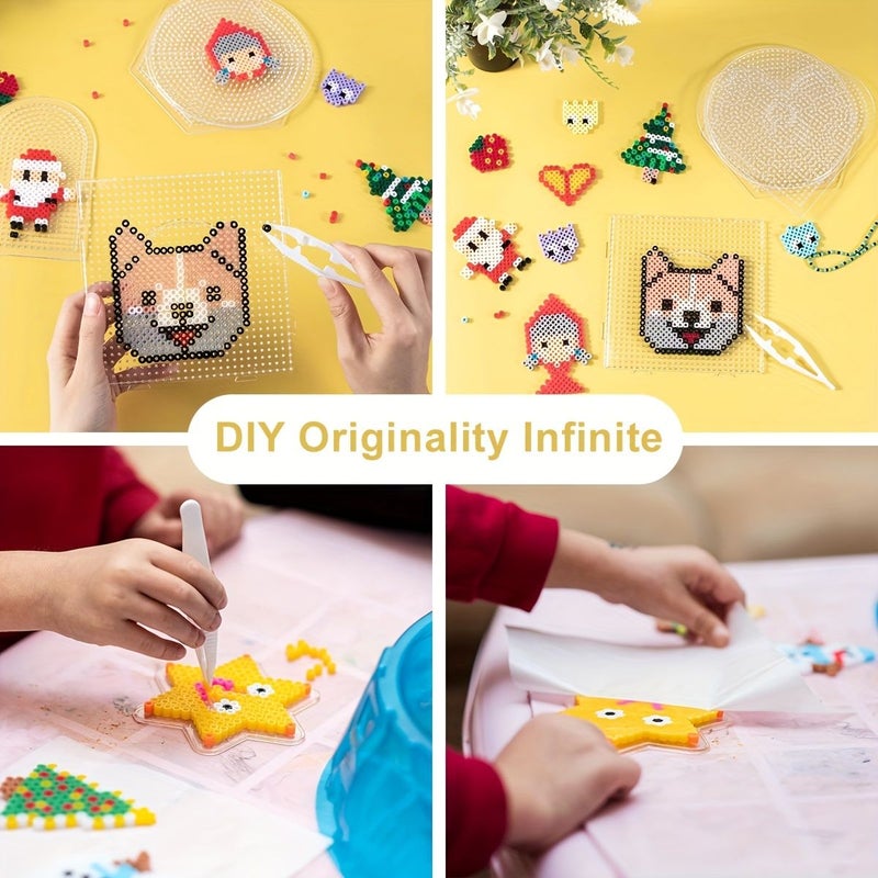 قالب ألغاز بلاستيكي عشوائي لمجموعة الحرف اليدوية الإبداعية للخرز المدمج - Image 5