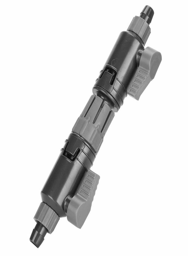 Chiffonade Grey Double Tap Plastic Connector Water Control Valve Filter Systems Aquarium Connector Accessories(16/22mm) - Image 4