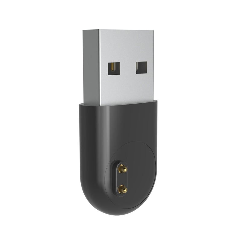 مناسب لشريط شاومي مي باند 7 6 5 ميني شاحن USB محمول لشريط باند 7 NFC شاحن ميني أسود [شاحن مي باند 7 6 5 ميني USB (التوصيل والتشغيل)] - Image 3
