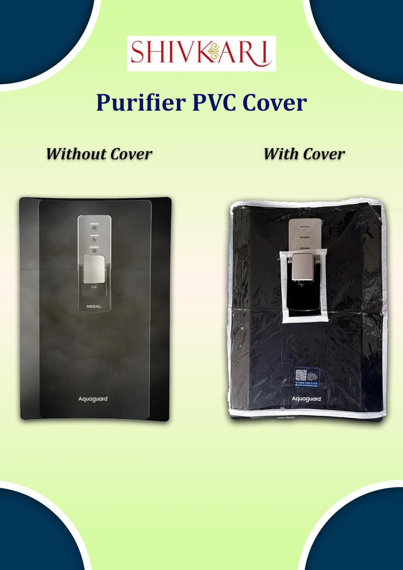 Shivkari Body Protective Cover for Eureka Forbes Aquaguard Regal Mineral RO+MF Alkaline Water Purifier, RO+MF Model Waterproof & Dustproof Water Purifier Body Cover - Image 3