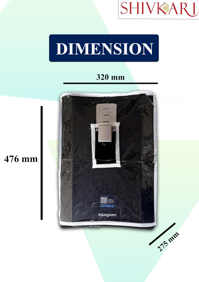 Shivkari Body Protective Cover for Eureka Forbes Aquaguard Regal Mineral RO+MF Alkaline Water Purifier, RO+MF Model Waterproof & Dustproof Water Purifier Body Cover - Image 4