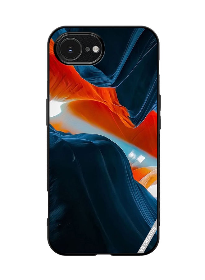 Protective Case Cover For Apple iPhone 16e Layers Design Multicolour