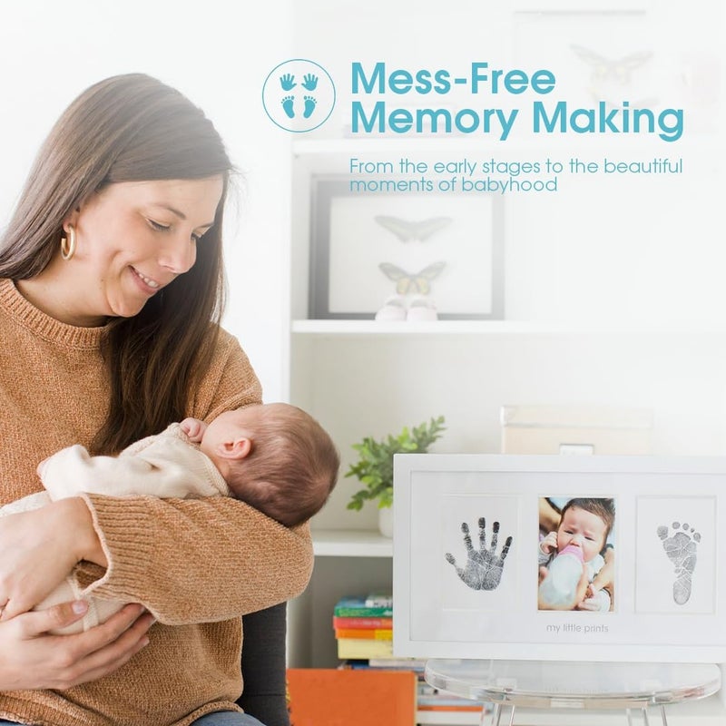 pearhead Newborn Babyprints Photo Frame and Baby Handprint and Footprint Kit PH-13032 - Image 3