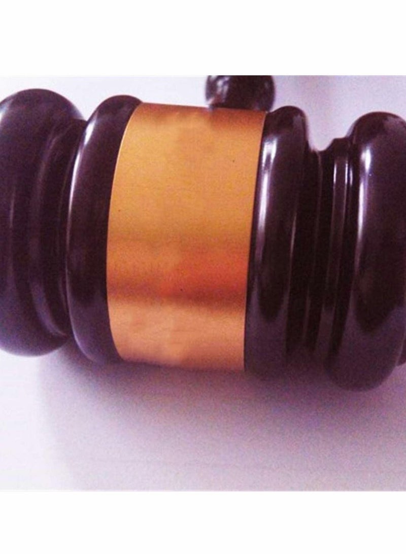 KASTWAVE Wood Gavel Wooden Handcrafted Sound Block for Lawyer - Image 2