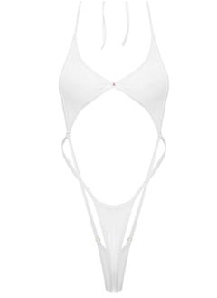 MANIKAN Women's suit bow decorated bra and neck strap, one size  - Image 1