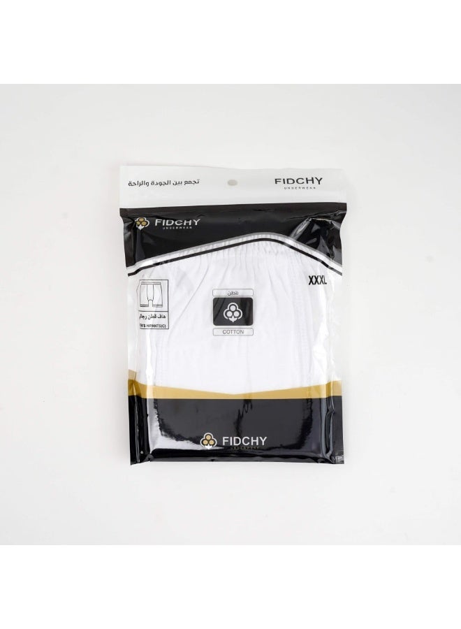 FIDCHY Woven boxers, Loose fit underwear, Men's woven cotton shorts, Traditional underwear, Relaxed fit boxers. - Image 2