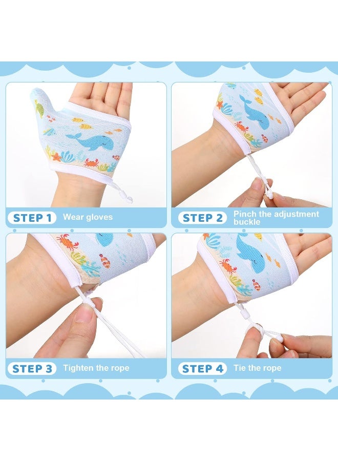 Seematn 4 Pairs Thumb Sucking Stop for Kids - Image 4