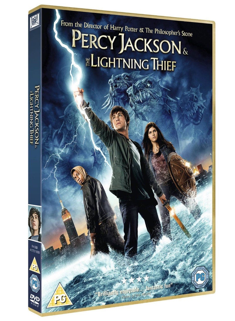 Percy Jackson And The Olympians : The Lightning Thief - DVD - Arabic Subtitle Included