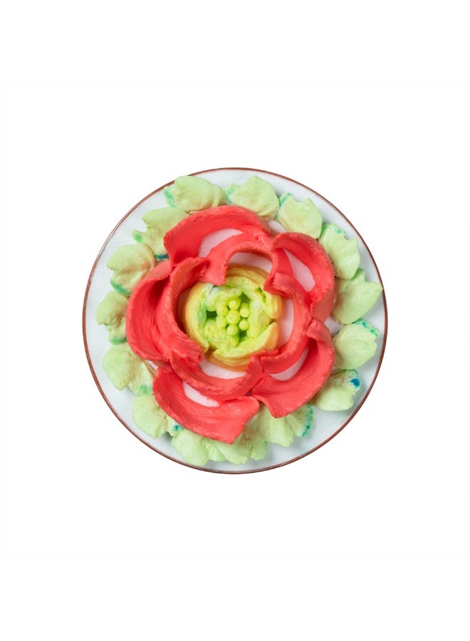 Restaurantware Russian Piping Tip, 1 Petal Cake Decor Piping Tip - #43, Corrosion-Resistant, Stainless Steel Decorating Tip For Frosting, Dishwashable, Decorate Cupcakes, Cakes, or Cookies - Image 2