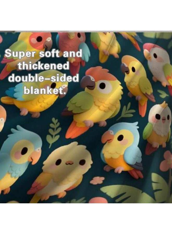 عام بطانية رقيقة من الفانيلا الكرتونية للأطفال والرضع (دافئة ومريحة، ومناسبة للنوم والألعاب) 70 سم * 100 سم - Image 1