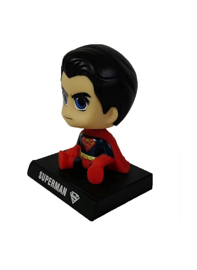 Trunkin - Trunkin Superman Bobblehead Action Figure Bobble Head Toy Car Mount - Image 1