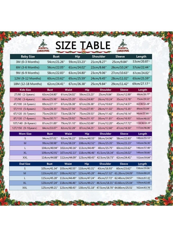 CCOVERY Matching Pajamas for Family Xmas Pjs Mathching Set Holiday Zip Up Hooded Onesie Long Sleeve Print Jumpsuit Soft Comfort Sleepwear  for Couples Adult Women Men Kid Baby - Image 4