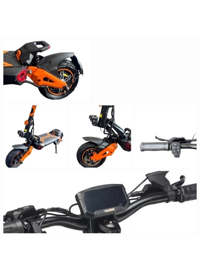 Kugoo G5 Pro Max Dual Motor Electric Scooter 67V 21Ah 3000W (2×1500W) | 75 km/h Max Speed | 60 km Range | 11" Off-Road Tires - Image 5