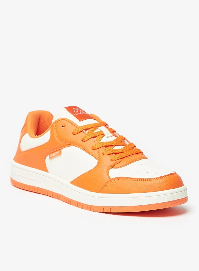 Kappa Kappa Men'S Colourblocked Sneakers With Lace-Up Closure