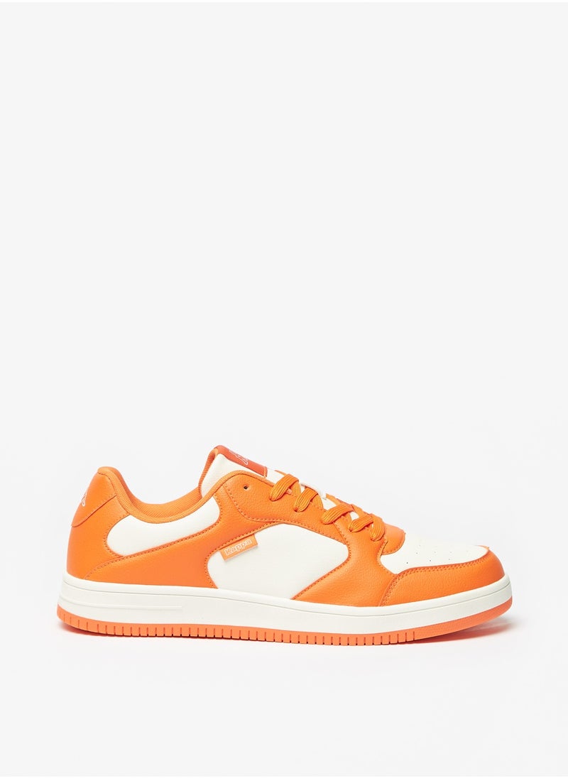 Kappa Kappa Men'S Colourblocked Sneakers With Lace-Up Closure  - Image 4