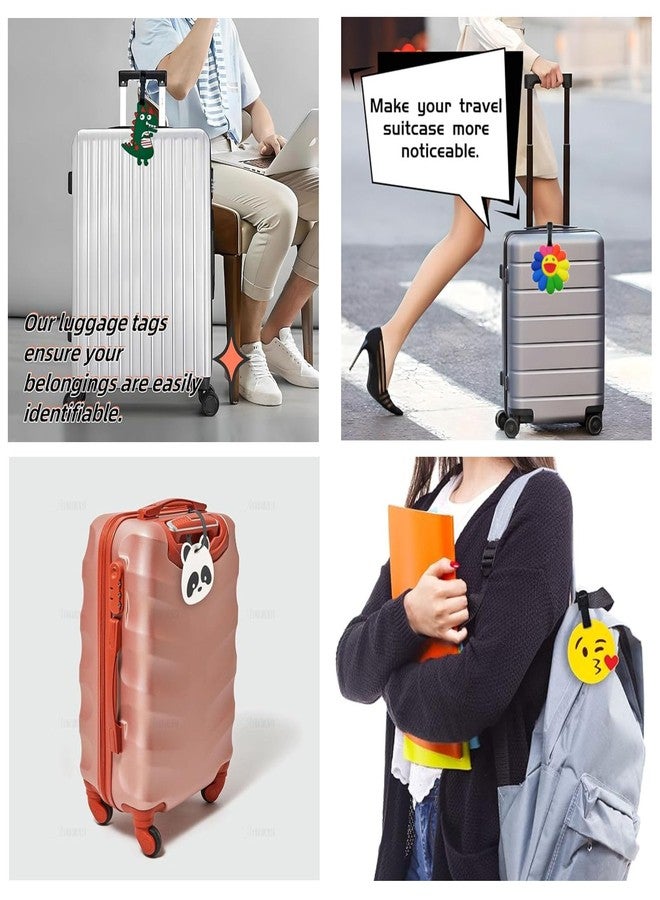 تاب كولكشنز بطاقة اسم لحقائب السفر من تاب سي - زهرة وجه سعيد - Image 3