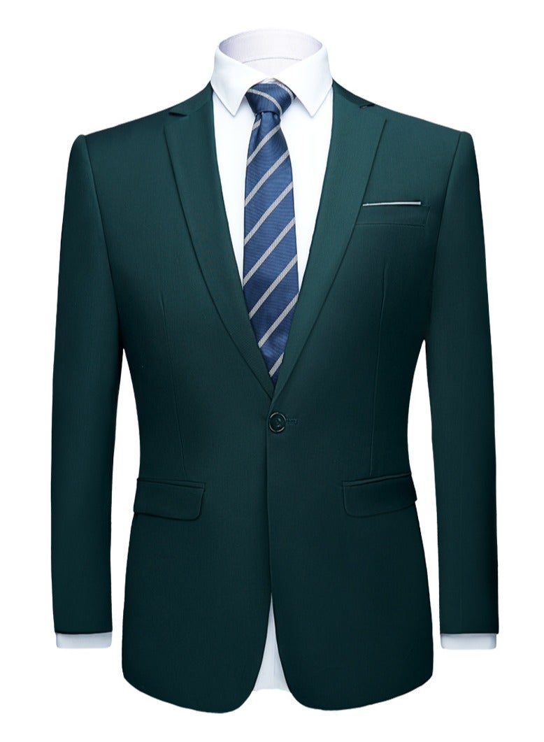 Shougu New Slim Fit Business Casual Fashionable Suit Jacket - Image 1