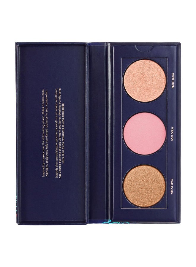 bareMinerals Ocean Sunset Glow Cheek Palette Limited Edition - Image 1