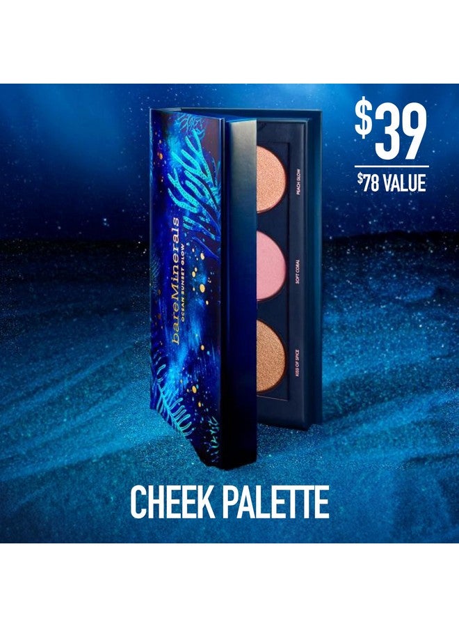 bareMinerals Ocean Sunset Glow Cheek Palette Limited Edition - Image 2
