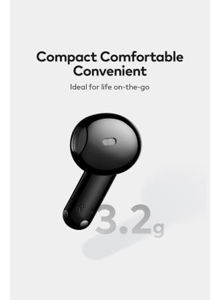 Buds Air 5i In-Ear Bluetooth 5.4 Headphones ,13.2mm dynamic driver Bluetooth Earbuds Touch Control, Light-Weight Earphones Black - view 4