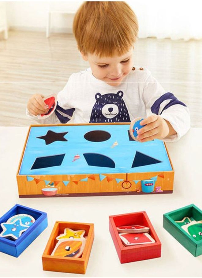NIBEMINENT - Fishing And Selling Fish 2 In 1 Frank Shop Parent Child Interactive Board Games - Image 1