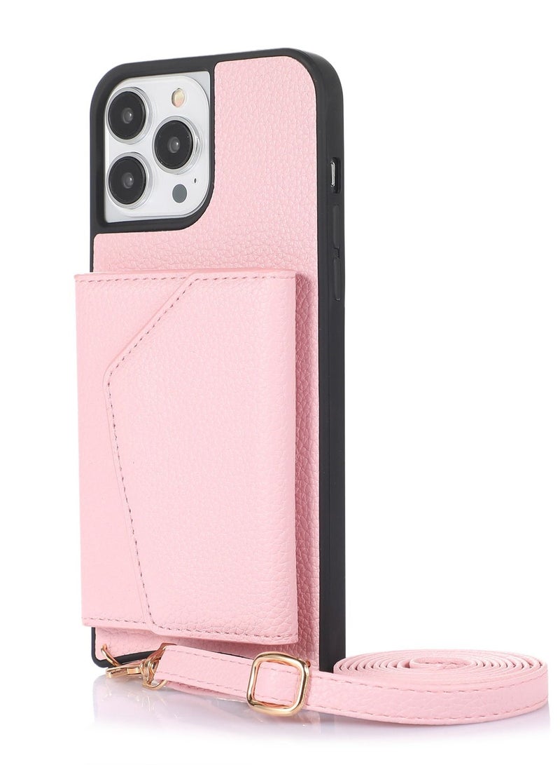 Suteni Back Cover Card Slots Leather Phone Case for iPhone - Image 1