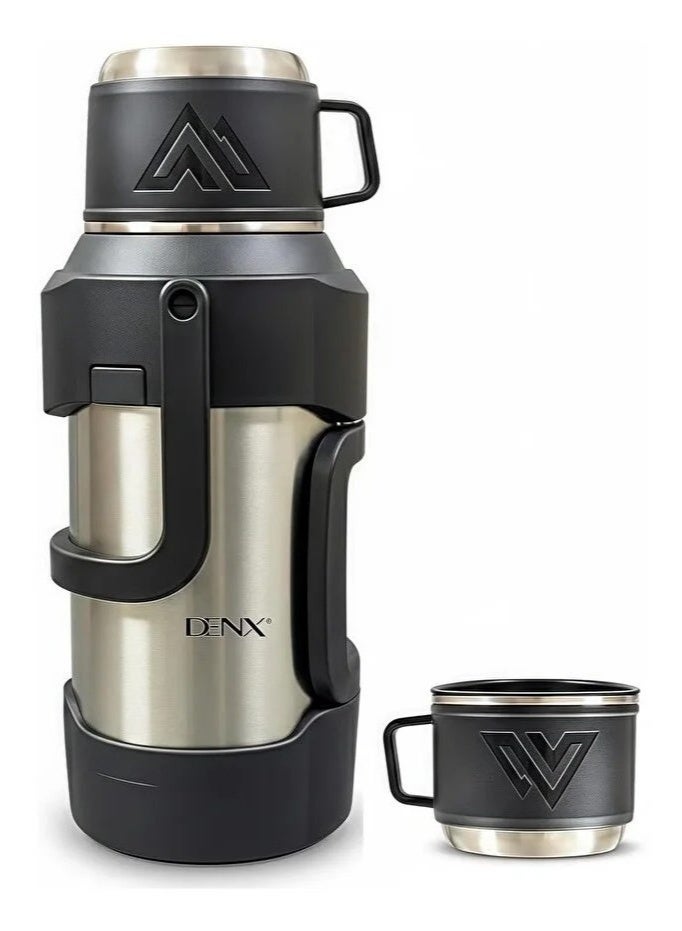 Dinex 3-liter stainless steel thermos for hot and cold beverages (24–48 hours) – DX4602. - Image 4