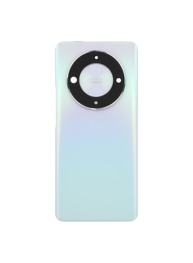 erorex For Honor X9b Back Cover with Camera Lens Cover(Silver) - Image 2