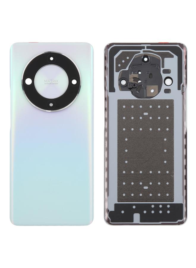 erorex For Honor X9b Back Cover with Camera Lens Cover(Silver) - Image 1