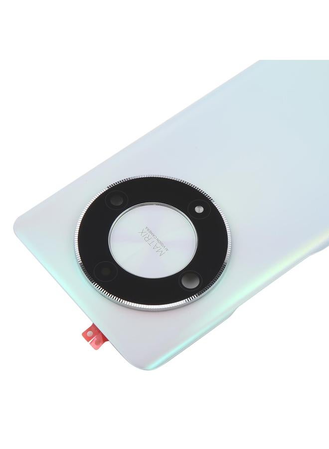 erorex For Honor X9b Back Cover with Camera Lens Cover(Silver) - Image 5